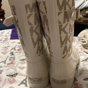 Womens michael kors rain boots brand new